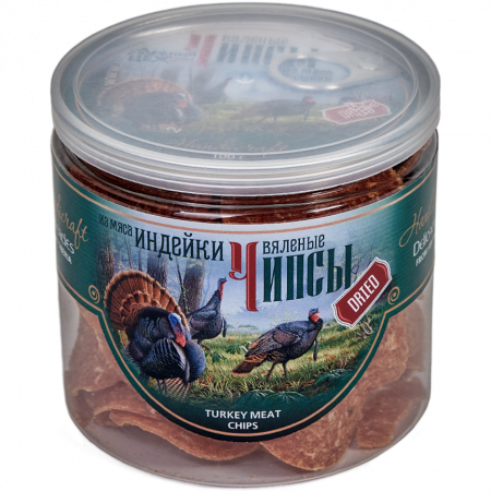 Чипсы из мяса индейки вяленые 100 г 