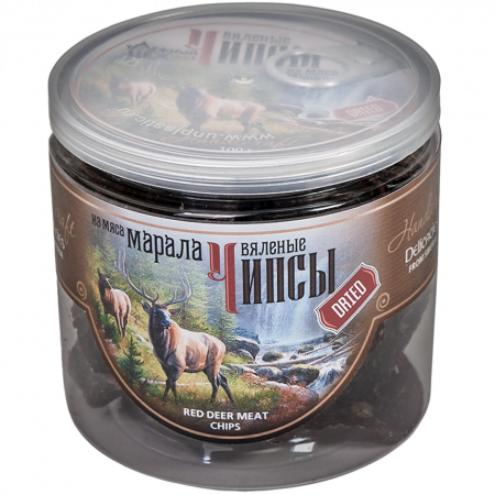 Чипсы из мяса марала вяленые 100 г 